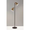 57.5" Malcolm Floor Lamp Black - Adesso