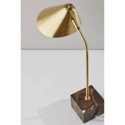 Hawthorne Desk Lamp Antique Brass - Adesso -Adesso Sales GUEST 073ba397 a543 492d ae43 4e24574d8ede