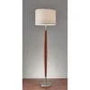 61" Hudson Collection Floor Lamp Brown - Adesso