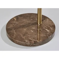 Adler Arc Floor Lamp Antique Brass - Adesso -Adesso Sales GUEST 0b47b5e2 9bd9 4adb 8d93 6c9ee080e6b0