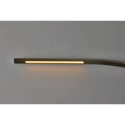 Sonic Arc Floor Lamp With Smart Switch Silver (Includes LED Light Bulb) - Adesso -Adesso Sales GUEST 0f171406 46f9 4c5e 873f 3adedb17f68a