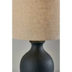 Margot Table Lamp Textured Ceramic Black - Adesso -Adesso Sales GUEST 127e971b d3fa 4521 bfb7 29c3e690453f