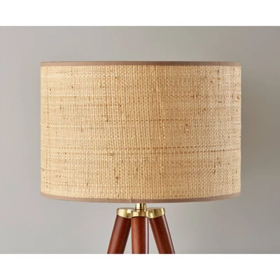 Jackson Table Lamp Walnut Brown - Adesso 2 Jackson Table Lamp Walnut Brown - Adesso - Image 2