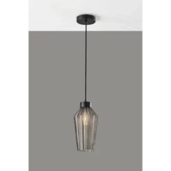 Belfry Pendant Black - Adesso