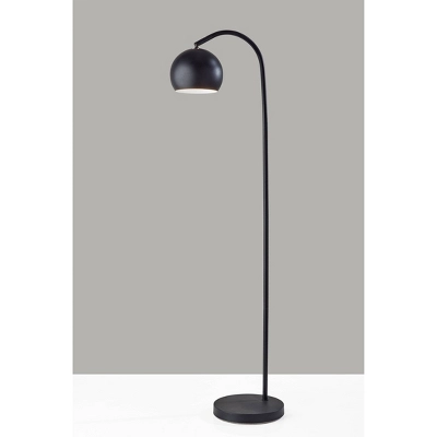 Emerson Floor Lamp Black - Adesso 1 Emerson Floor Lamp Black - Adesso