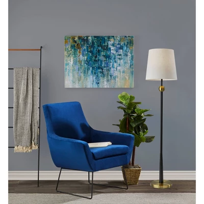 Francis Floor Lamp Black - Adesso 1 Francis Floor Lamp Black - Adesso