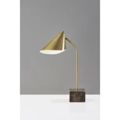 Hawthorne Desk Lamp Antique Brass - Adesso