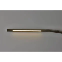 Sonic Arc Floor Lamp With Smart Switch Silver (Includes LED Light Bulb) - Adesso -Adesso Sales GUEST 29a91112 ca95 420e b353 b21d0281887f