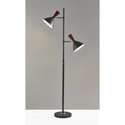 Arlo Tree Lamp Black - Adesso -Adesso Sales GUEST 2b94ce86 01a3 4506 8ab0 a2077ad1300c