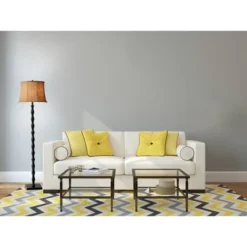 62" 3-way Stratton Floor Lamp Black - Adesso -Adesso Sales GUEST 2e740e66 693d 4f65 b593 ba69169df1a0