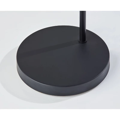 Emerson Floor Lamp Black - Adesso 3 Emerson Floor Lamp Black - Adesso - Image 3