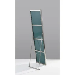 59" Alice Floor Mirror Silver - Adesso