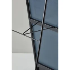 Albert Floor Mirror Veneer Accent Brown - Adesso