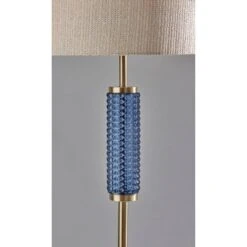 Glass Delilah Floor Lamp Antique Brass/Blue - Adesso 9 Glass Delilah Floor Lamp Antique Brass/Blue - Adesso -Adesso Sales GUEST 365e2d1d c729 4cdf b1d3 1dfbc3051f54
