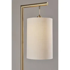 Reggie Floor Lamp Antique Brass - Adesso -Adesso Sales GUEST 37ef45b9 910a 4417 9843 9401fc1c2023