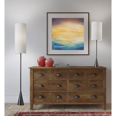 Bella Floor Lamp Black Nickel - Adesso 2 Bella Floor Lamp Black Nickel - Adesso - Image 2