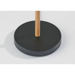 Palmer Floor Lamp Black/Natural - Adesso -Adesso Sales GUEST 3f308573 a004 41bf b887 7efc20a58dd1