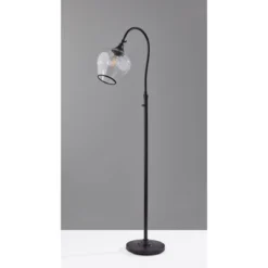 Bradford Floor Lamp (Includes Light Bulb) Dark Bronze - Adesso -Adesso Sales GUEST 437ea2ea 51b6 417f 9bcb 7e3122294fe7