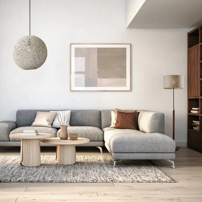 Havana Large Pendant Natural - Adesso 2 Havana Large Pendant Natural - Adesso - Image 2