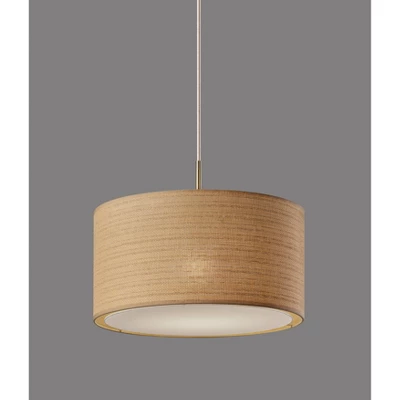 Harvest Large Pendant Antique Brass - Adesso 3 Harvest Large Pendant Antique Brass - Adesso - Image 3