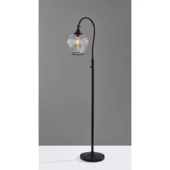 Bradford Floor Lamp (Includes Light Bulb) Dark Bronze - Adesso -Adesso Sales GUEST 4631ece8 22a7 482e ace4 c126c0ca1901