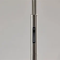 Zodiac Arc Lamp (Includes LED Light Bulb) Silver - Adesso