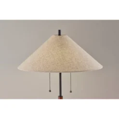 Palmer Natural Table Lamp Black - Adesso -Adesso Sales GUEST 48a60552 4a68 4981 9767 0dd1a3ea2103