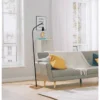 Wren Floor Lamp Black (Includes Light Bulb) - Adesso