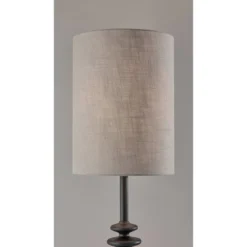 Beatrice Floor Lamp Black - Adesso -Adesso Sales GUEST 54d4a27a ef52 476a 9944 0225d1d32e34