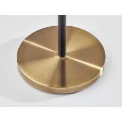 Jerome Floor Lamp Black/Antique Brass - Adesso -Adesso Sales GUEST 56a37eea 8b90 4d26 ba7c 1c8355ed7e5c