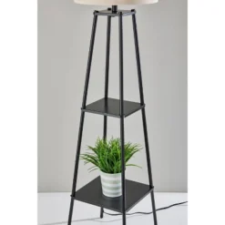 Adrian Shelf Floor Lamp Black - Adesso 6 Adrian Shelf Floor Lamp Black - Adesso -Adesso Sales GUEST 58933237 8a99 4571 8895 ad0aff3b90f7