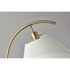 Jerome Floor Lamp Black/Antique Brass - Adesso -Adesso Sales GUEST 5deb15c5 50ff 4520 a422 a255d9eb8bb6