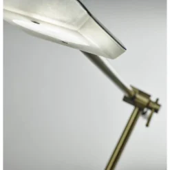 LED Vera Floor Lamp Antique Brass (Includes LED Light Bulb) - Adesso -Adesso Sales GUEST 5f899c32 eb5c 41c9 a137 e47dd3529a91