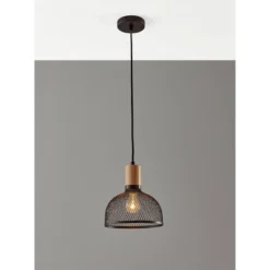 Dale Small Pendant Black - Adesso -Adesso Sales GUEST 648bf382 b408 4a2c 9273 ba8191931947