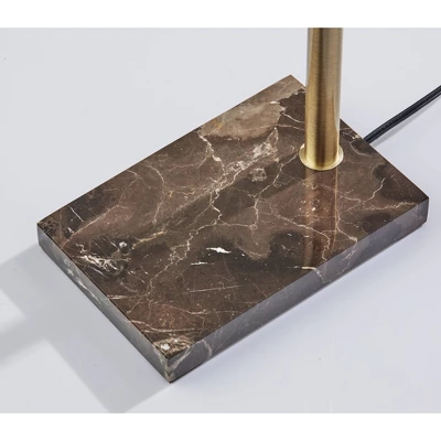 Bristol Floor Lamp (Includes Light Bulb) Antique Brass - Adesso 3 Bristol Floor Lamp (Includes Light Bulb) Antique Brass - Adesso - Image 3