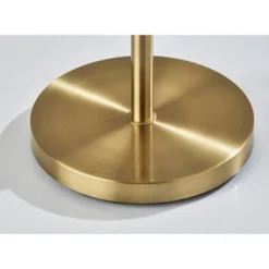 Nina Floor Lamp Antique Brass (Includes LED Light Bulb) - Adesso -Adesso Sales GUEST 6c07bfb4 bfc6 49f2 baed 8f0a89271010