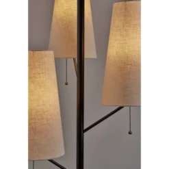 Daniel Floor Lamp Black - Adesso -Adesso Sales GUEST 6ec83b33 1f3c 4070 9126 55a48de6f6ce