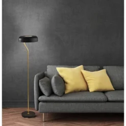 Timothy Floor Lamp Black - Adesso