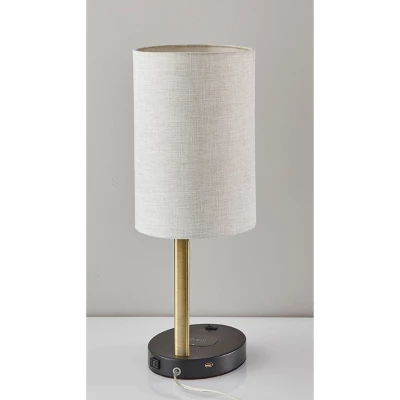Curtis AdessoCharge Wireless Charging Table Lamp Black/Brass - Adesso 5 Curtis AdessoCharge Wireless Charging Table Lamp Black/Brass - Adesso - Image 5