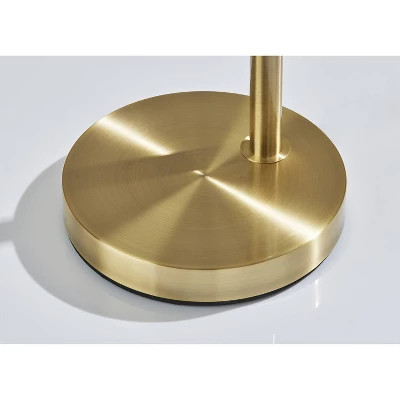 Bowery Arc Floor Lamp Antique Brass - Adesso 5 Bowery Arc Floor Lamp Antique Brass - Adesso - Image 5