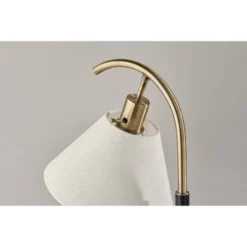 Jerome Table Lamp Black/Antique Brass - Adesso -Adesso Sales GUEST 8034eb95 092d 47ba 9662 9080614f5ec6
