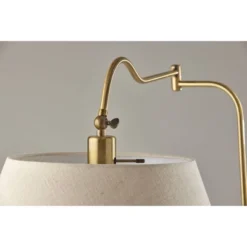 Rodeo Floor Lamp Antique Brass - Adesso -Adesso Sales GUEST 86e234d3 1c15 46e4 9ca2 95ad7724f349