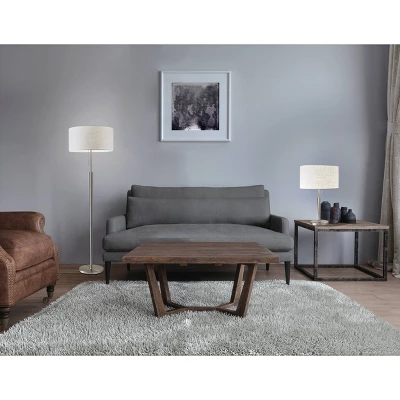 22" Hayworth Collection Table Lamp Silver - Adesso 3 22" Hayworth Collection Table Lamp Silver - Adesso - Image 3