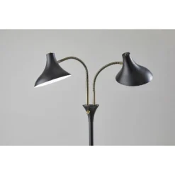 Ascot Floor Lamp Black - Adesso -Adesso Sales GUEST 8fde3221 c5a2 404b 9bc5 1eb3a2f7f4c2