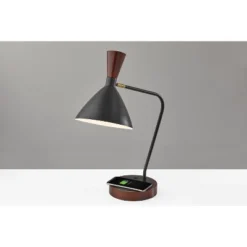 Arlo Wireless Charging Desk Lamp Black - Adesso -Adesso Sales GUEST 90504fdd 272e 4705 9ce2 86d3dcc45652