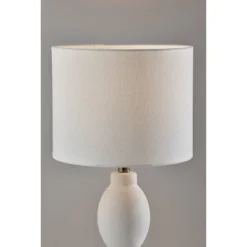 Naomi Table Lamp Speckled Ceramic White - Adesso -Adesso Sales GUEST 91034159 17c2 45ee 800b f919a91ab399