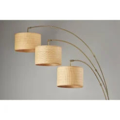 Bowery 3 Arm Arc Lamp Antique Brass - Adesso -Adesso Sales GUEST 98a573ad 9a63 4ba9 bde4 7d9288ddf311
