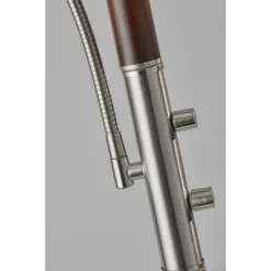 Lexington Combo Floor Lamp Black - Adesso -Adesso Sales GUEST 9999f305 9c69 4ba4 b243 aff46580146d