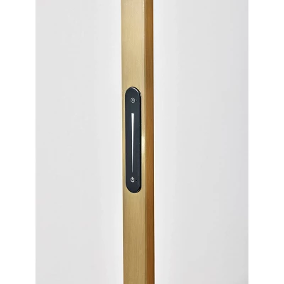 Sonic Arc Floor Lamp With Smart Switch Antique Brass (Includes LED Light Bulb) - Adesso 2 Sonic Arc Floor Lamp With Smart Switch Antique Brass (Includes LED Light Bulb) - Adesso - Image 2