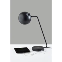 Emerson Charge Table Lamp Black - Adesso